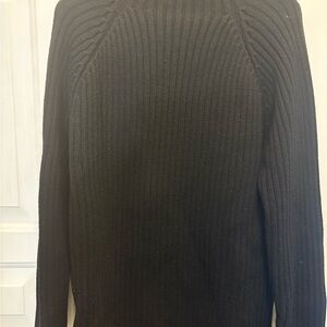 Banana Republic Black Crewneck Sweater
